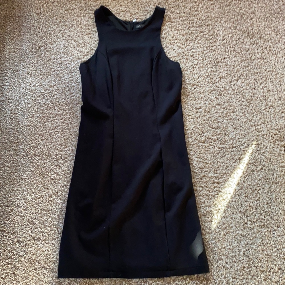 Armani exchange black dress
